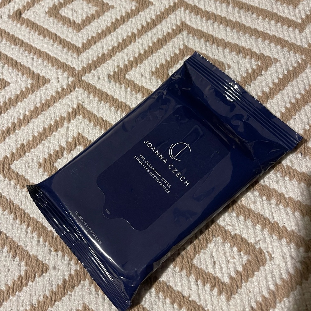 Joanna Czech Navy Cleansing Wipes